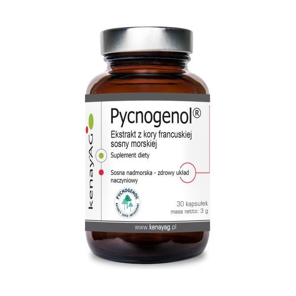 Kenay - Pycnogenol French Marine Pine Bark Extract