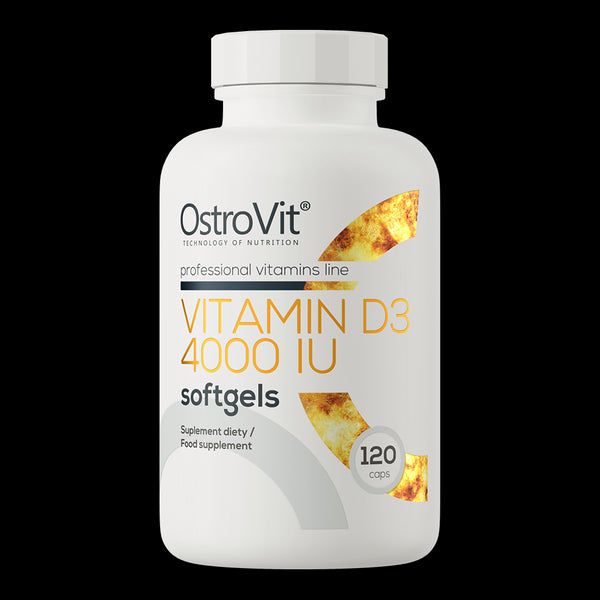 OstroVit - Vitamin D3 4000 Iu Softgels - 120 caps