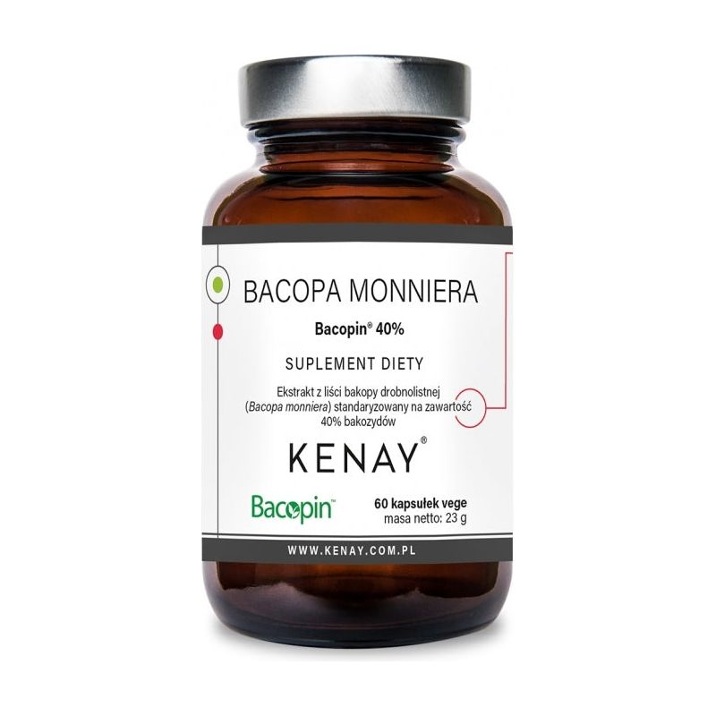 Kenay - Bacopa Monniera Bacopin 40% - 60 caps