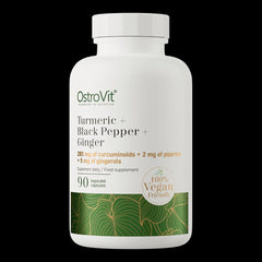 OstroVit - Curcumin + Black Pepper + Vege Ginger - 90 caps.