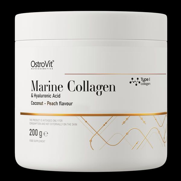 OstroVit - Marine Collagen & Hyaluronic Acid Coconut & Peach -