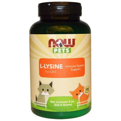 NOW Foods - Pets, L-Lysine for Cats - 226 grams