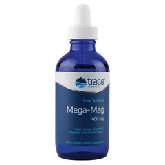 Trace Minerals - Mega-Mag, 400mg - 118 ml.