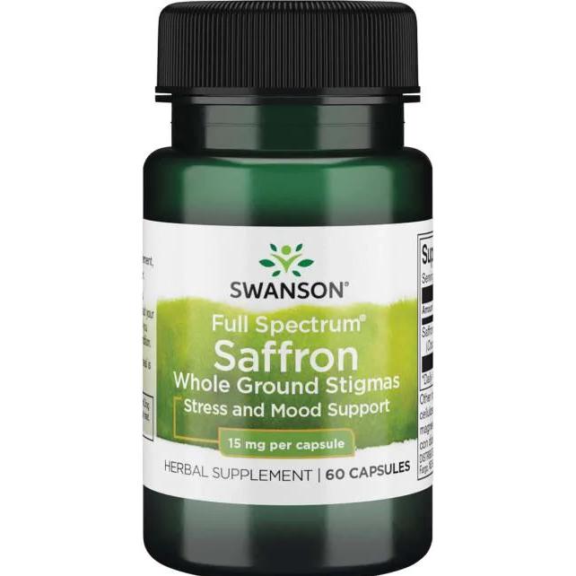 Swanson - Full Spectrum Saffron, 15mg - 60 caps