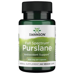 Swanson - Full Spectrum Purslane, 400mg - 60 vcaps