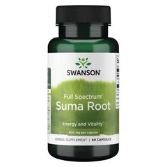 Swanson - Full Spectrum Suma Root, 400mg - 60 caps