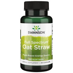 Swanson - Full Spectrum Oat Straw, 400mg - 60 caps