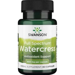 Swanson - Full Spectrum Watercress, 400mg - 60 caps