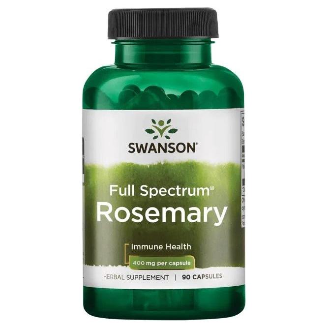 Swanson - Rosemary, 400mg - 90 caps