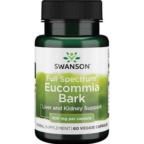 Swanson - Full Spectrum Eucommia Bark, 400mg - 60 vcaps