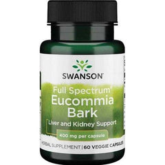 Swanson - Full Spectrum Eucommia Bark, 400mg - 60 vcaps