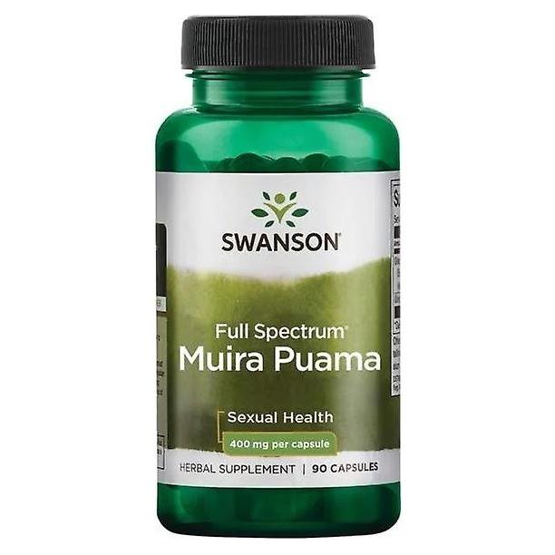 Swanson - Full-Spectrum Muira Puama Root, 400mg - 90 caps