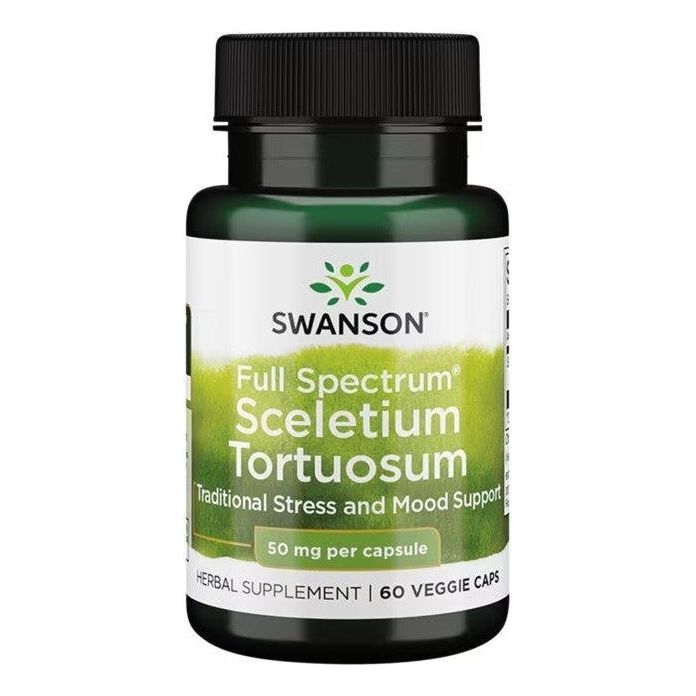 Swanson - Full Spectrum Sceletium Tortuosum, 50mg - 60 vcaps