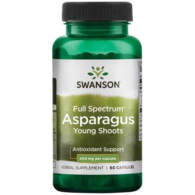 Swanson - Full Spectrum Asparagus Young Shoots, 400mg - 60 caps