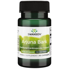 Swanson - Full Spectrum Arjuna Bark (10:1) Extract, 40mg - 60