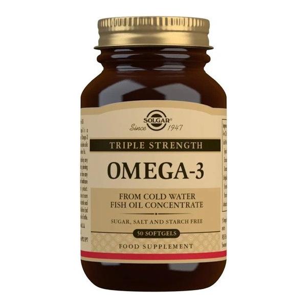 Solgar - Triple Strength Omega-3 - 50 sofgels