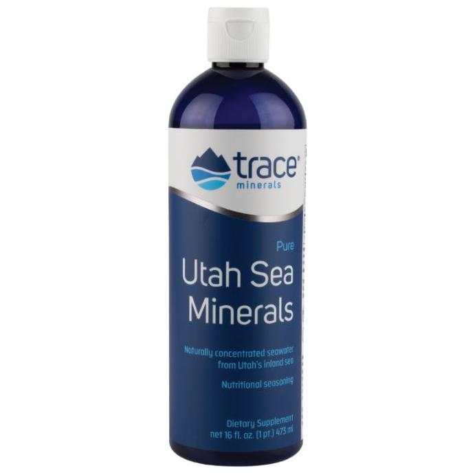 Trace Minerals - Utah Sea Minerals - 473 ml.