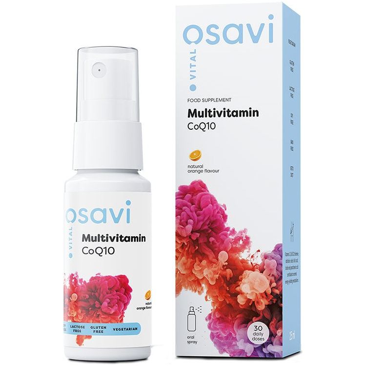 Osavi - Multivitamin CoQ10 Oral Spray, Orange - 25 ml.