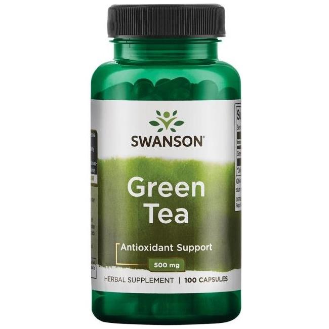 Swanson - Green Tea, 500mg - 100 caps