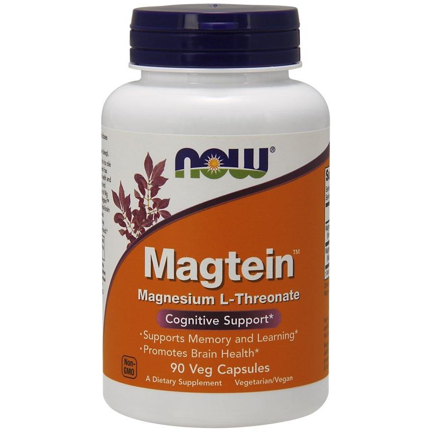 NOW Foods - Magtein Magnesium L-Threonate - 90 vcaps