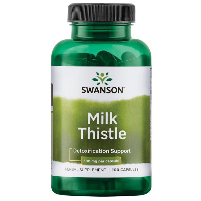 Swanson - Milk Thistle, 500mg - 100 caps