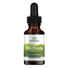 Swanson - Milk Thistle Liquid Extract, Alcohol & Sugar-Free -