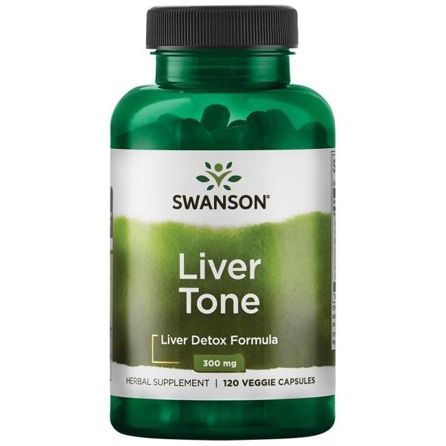 Swanson - Liver Tone Liver Detox Formula, 300mg - 120 vcaps