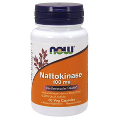 NOW Foods - Nattokinase, 100mg - 60 vcaps