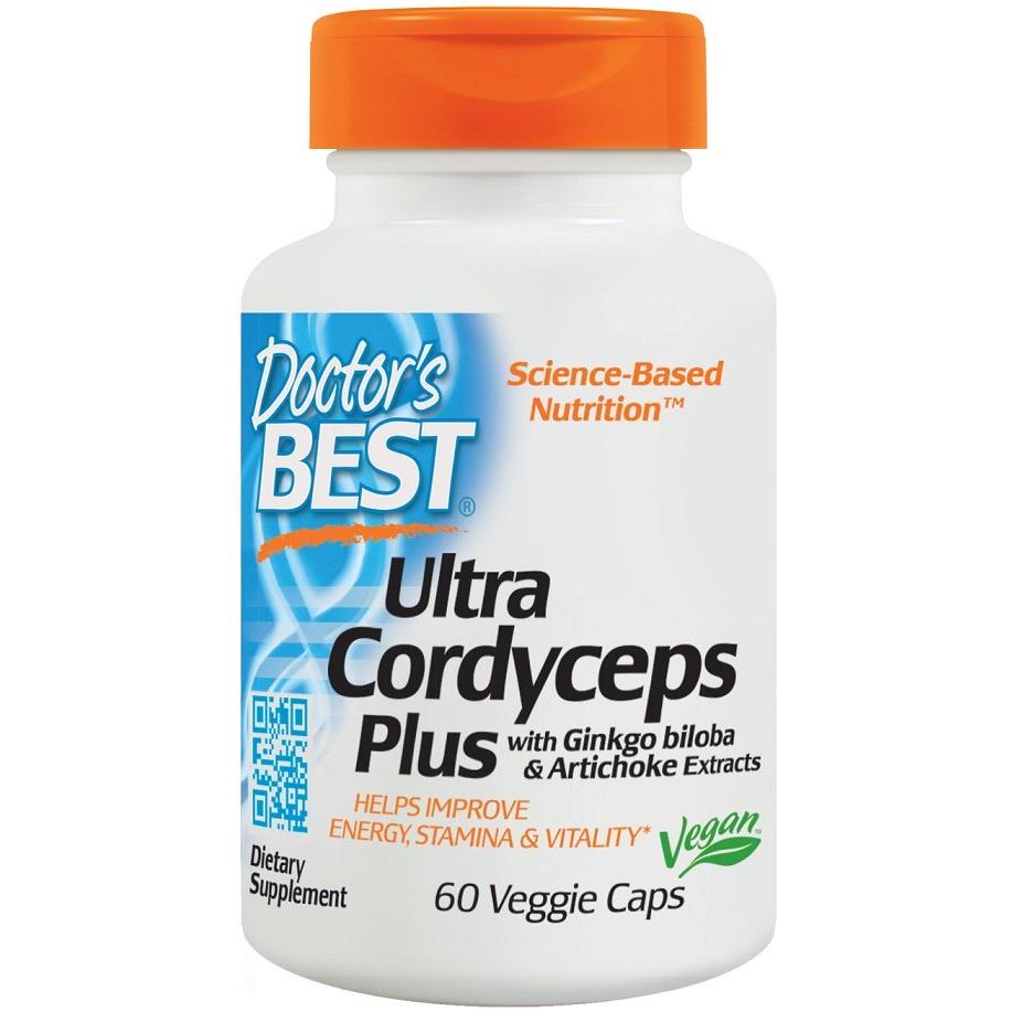 Doctor's Best - Ultra Cordyceps Plus - 60 vcaps