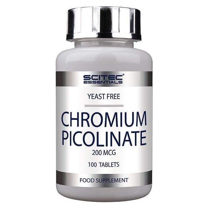 Scitec Nutrition - Chromium Picolinate, 200mcg - 100 tablets