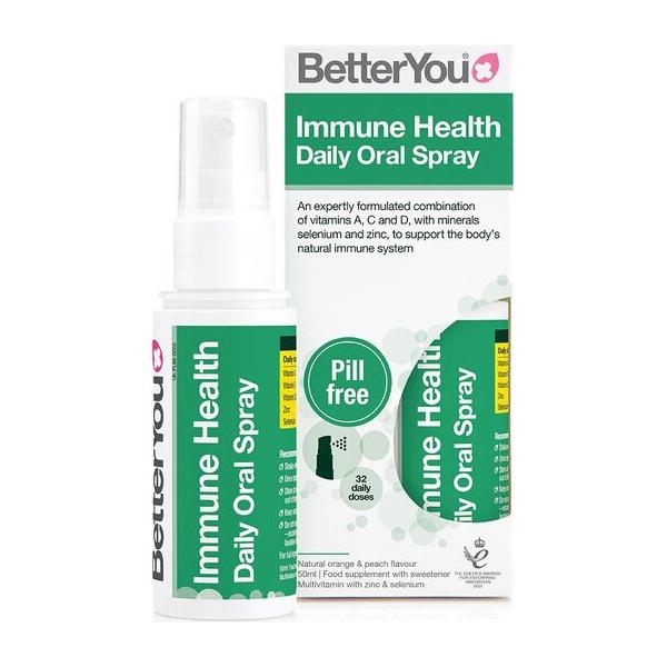 Better You - Immune Health Oral Spray, Natural Orange & Peach -