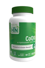 Health Thru Nutrition - Hydrosoluble Q-Gel Mega CoQ10, 100mg -