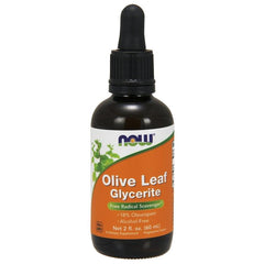 NOW Foods - Olive Leaf Glycerite - 60 ml.