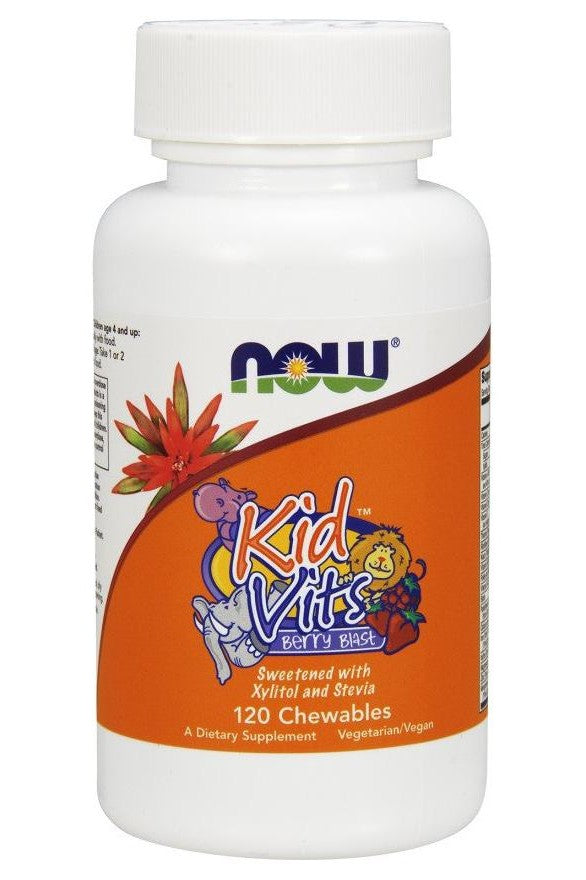 NOW Foods - Kid Vits, Berry Blast - 120 chewables