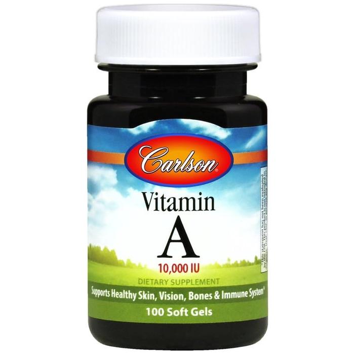 Carlson Labs - Vitamin A, 10 000 IU - 250 softgels