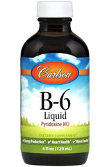 Carlson Labs - Vitamin B-6 - Pyridoxine HCl - 120 ml.