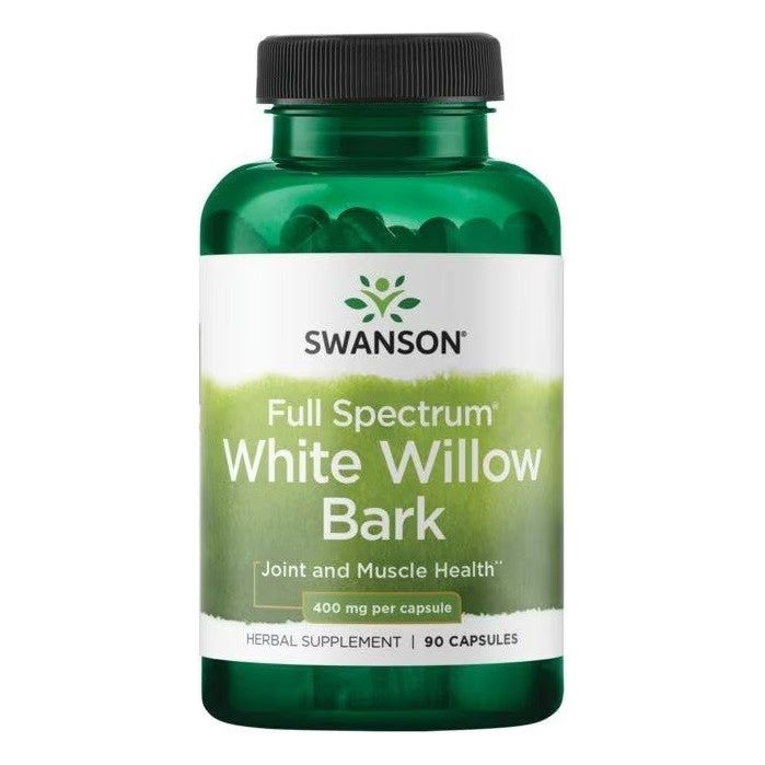 Swanson - White Willow Bark, 400mg - 90 caps