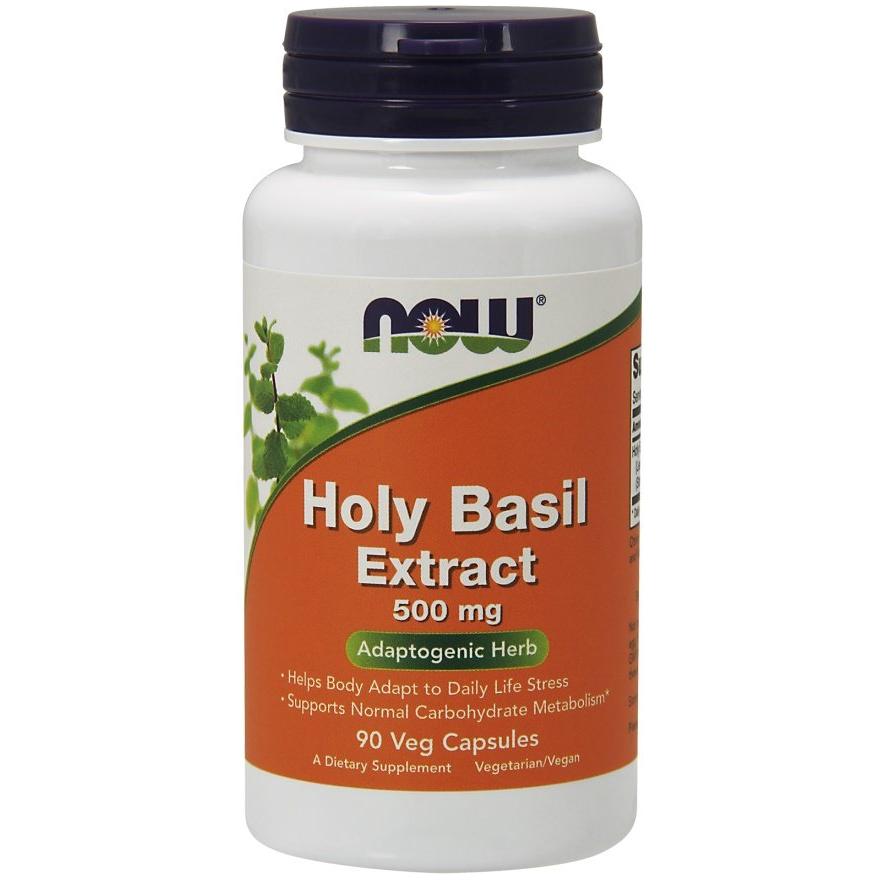 NOW Foods - Holy Basil Extract, 500mg - 90 vcaps