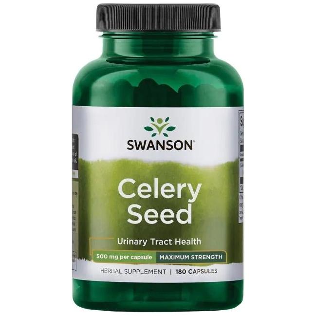 Swanson - Celery Seed, 500mg - 180 caps