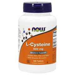 NOW Foods - L-Cysteine, 500mg - 100 tablets