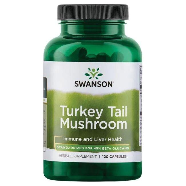 Swanson - Turkey Tail Mushroom - 120 caps