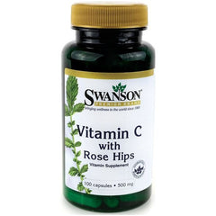 Swanson - Vitamin C with Rose Hips Extract