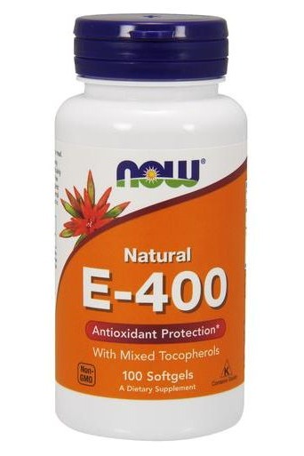 NOW Foods - Vitamin E-400 - Natural (Mixed Tocopherols)