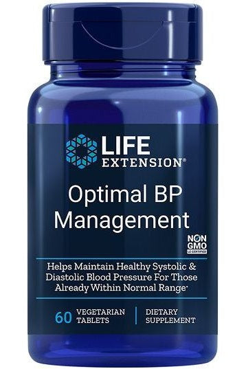 Life Extension - Optimal BP Management - 60 vegetarian tabs