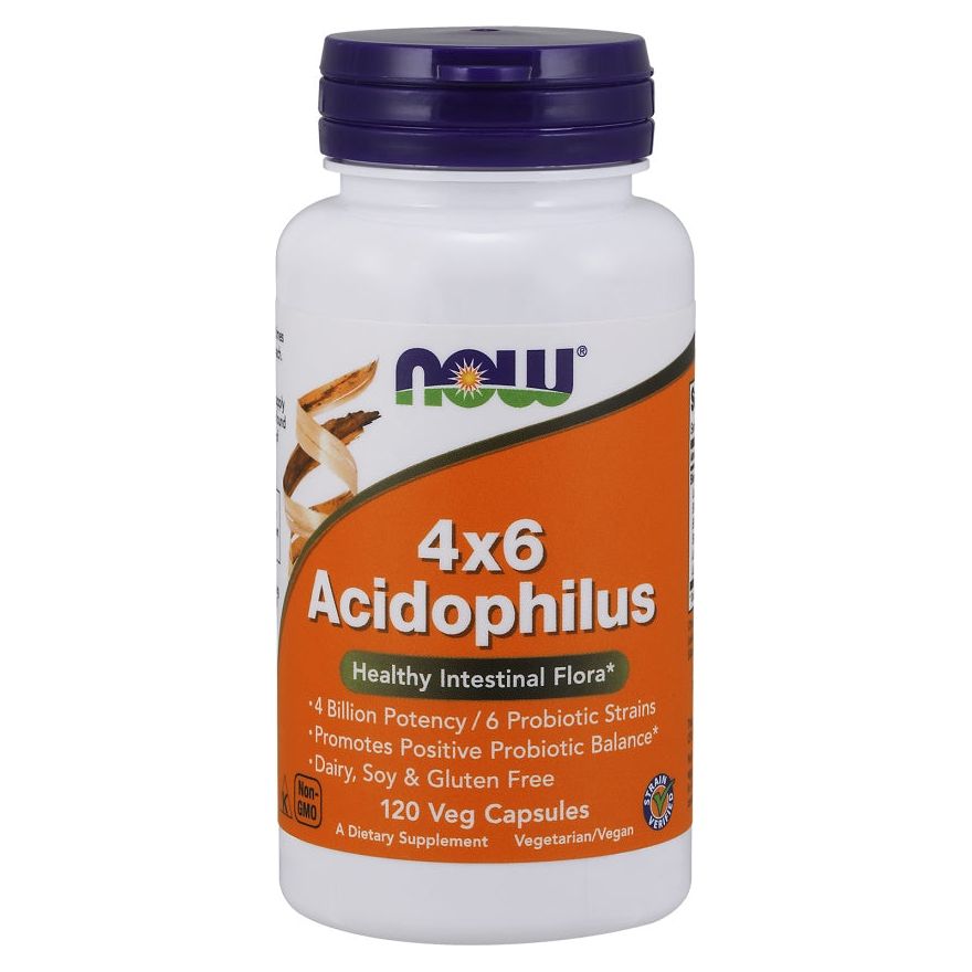 NOW Foods - Acidophilus 4X6