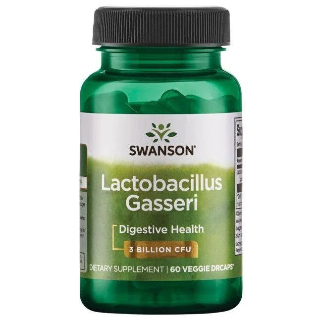 Swanson - Lactobacillus Gasseri, 3 Billion CFU - 60 vcaps