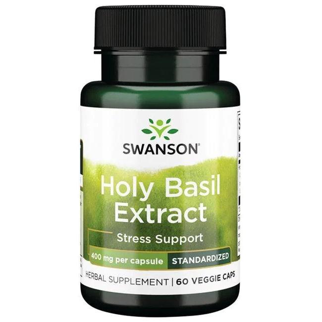 Swanson - Holy Basil Extract, 400mg - 60 vcaps