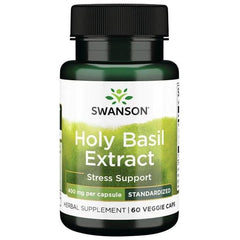 Swanson - Holy Basil Extract, 400mg - 60 vcaps