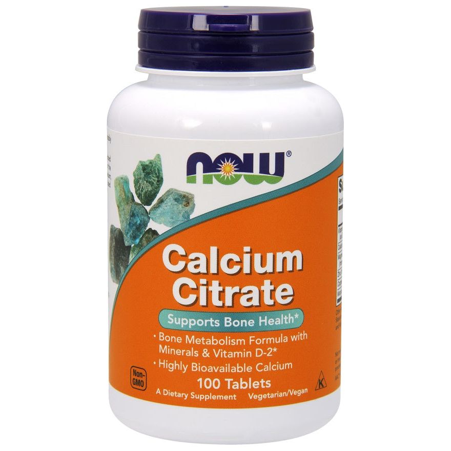 NOW Foods - Calcium Citrate with Minerals & Vitamin D-2