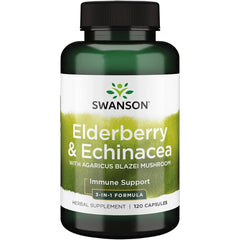 Swanson - Elderberry/Agaricus/Echinacea (Immune Support) - 120